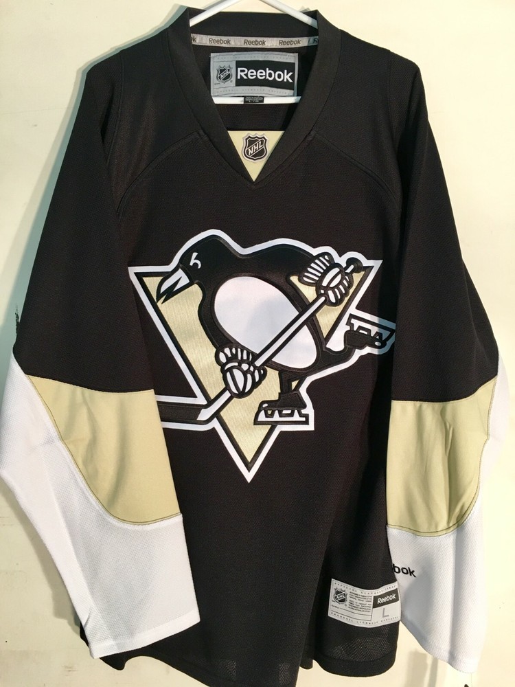 Reebok Premier NHL Jersey Pittsburgh Penguins Team Black sz XL