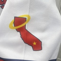 Sixth Man Promotions Anaheim Angels #25 XL Jersey White Red