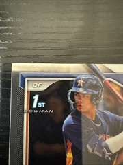 ANTHONY HUEZO 2024 1st Bowman Chrome Auto Rookie Card RC #CPA-AHU Houston Astros