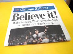 Chicago White Sox World Series Champions Tribune Complete Newspaper 10/27/2005 ⚾