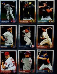 2015 TOPPS CHROME BASEBALL COMPLETE YOUR SET 1-200 BUY MORE, SAVE MORE