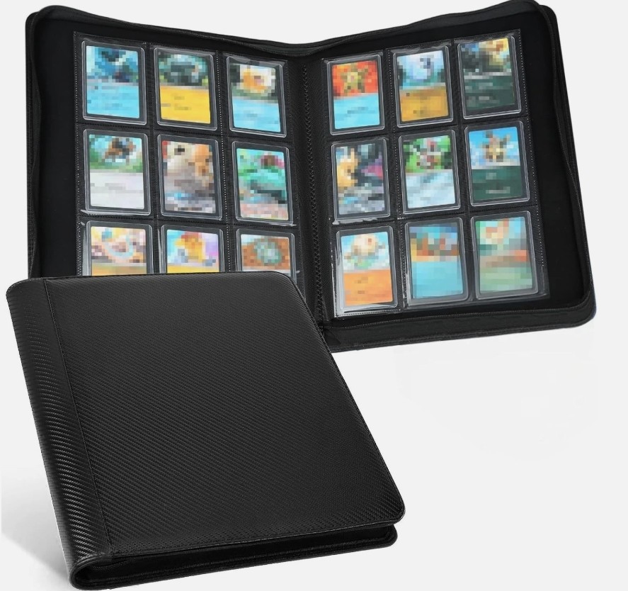 Toploader Binder Holds 288 Toploaders 9 Pocket Binders💖For 3 x 4 » Trading Card