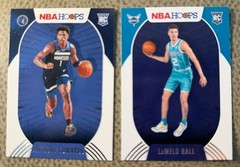 Anthony Edwards / Lamelo Ball #216 & 223 Panini NBA Hoops 2020-21(RC)