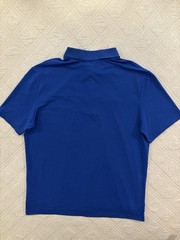 SMU Mustangs Air Jordan Dri Fit Mens XL Polo Shirt Blue Short Sleeve Preppy