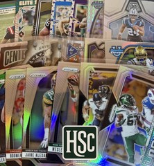 Football NFL – 100 Card Lot – Rookies, Parallels, Memorabilia, Autos, Numbered