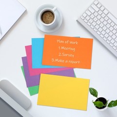Fainne 300 Pcs 5 X 8 Inches Blank Index Cards 180 Gsm Thick Card Stock Assorted