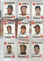 1964/8/9 TOPPS GIANTS-GAME-DECKLE COMPLETE SETS Mays Mantle Aaron Clemente Koufa