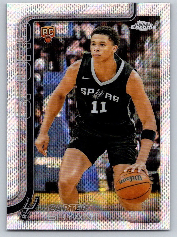 2025-26 Topps Chrome #264 Carter Bryant Wave Refractor