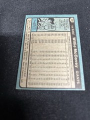 Topps 1980 Willie McCovey HOF #335 San Francisco Giants Autographed Card