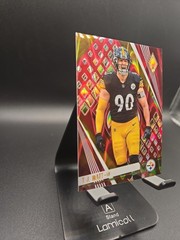 /199 Panini 2023 Phoenix Football T.J. Watt Steelers #100 Red Football NFL Card