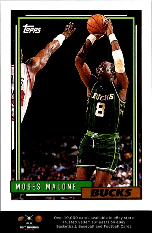 1992-93 Topps BASKETBALL #74 Moses Malone