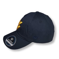 West Virginia Mountaineers Hat Cap Mens Adjustable Blue TOTW WVU NCAA