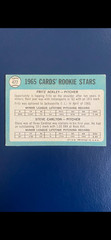 1965 Topps – 1965 Rookie Stars Steve Carlton (HOF), Fritz Ackley #477 (RC) EX