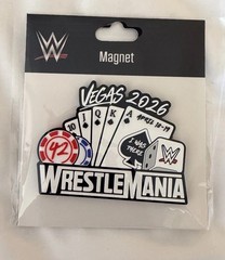 2026 WWE WRESTLEMANIA 42 I WAS THERE MAGNET FROM LAS VEGAS SUPERSTORE EXCLUSIVE