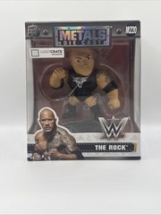 WWE Dwayne Johnson The Rock Figure Metals Die Cast LootCrate Exclusive Jada New