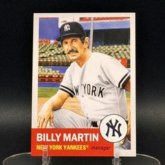 2026 Topps MLB Living Set Billy Martin Card #919 New York Yankees SP Manager