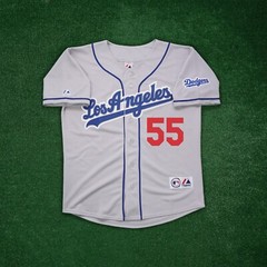 Orel Hershiser 2000 Los Angeles Dodgers Men&rsquo;s Grey Road Jersey
