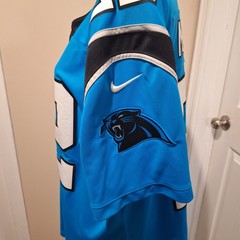 Nike NFL Carolina Panthers McCaffrey #22 Jersey Blue Black White XL