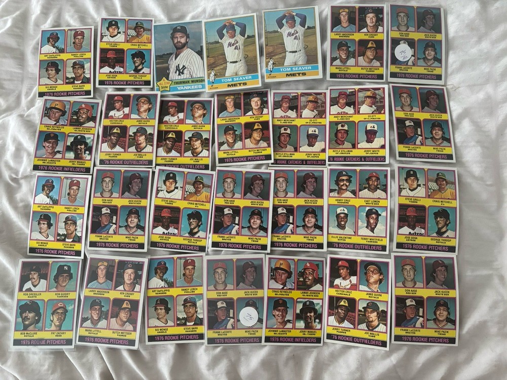 1976 Topps Baseball U-Pick #561-660 and 44T-650T VGEX+