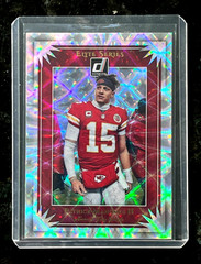 Patrick Mahomes II 2019 Donruss Elite Refractor Elite Series Kansas City Chiefs