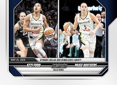 2026 Panini Instant WNBA Azzi Fudd/Paige Bueckers DYNAMIC DALLAS DUO Wings 89 SP