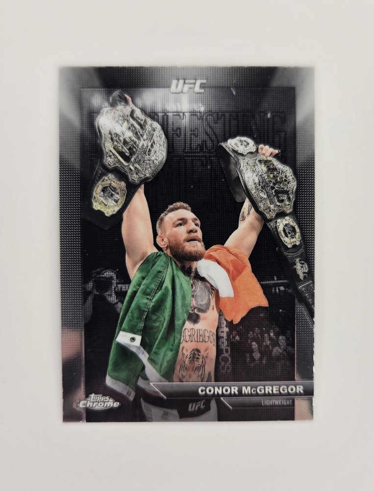 2026 Topps Chrome UFC Connor Mcgregor Manifesting Moments MM-3