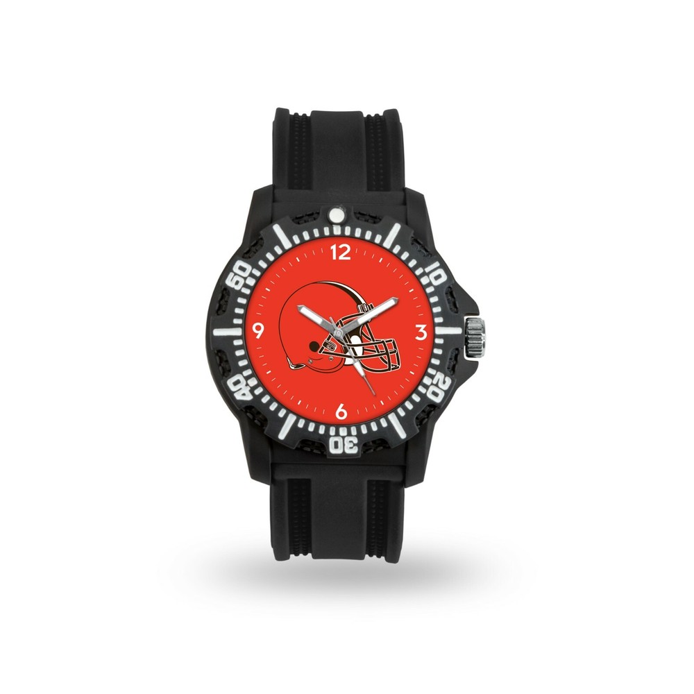 Cleveland Browns Men&rsquo;s Black Watch – (NFL) Model Three