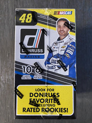 2017 Panini Donruss NASCAR Racing Trading Cards Blaster Box 1 Auto or Mem Fr S&H