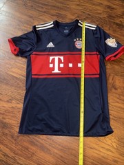 BAYERN MUNICH JERSEY AWAY FOOTBALL SOCCER SHIRT 2017 – 2018 ADIDAS MEN sz M