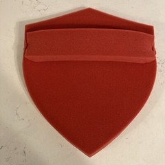 2020 XFL Football DC Defenders Foam Shield Inaugural Season Washington SGA PROMO