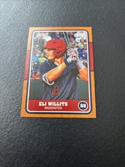 2025 Onyx Vintage Extended Orange Border /99 Eli Willits #OVELWI