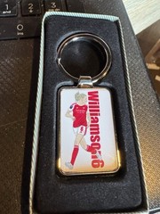 Leah Williamson Arsenal cartoon football Fan Art Made Keyring