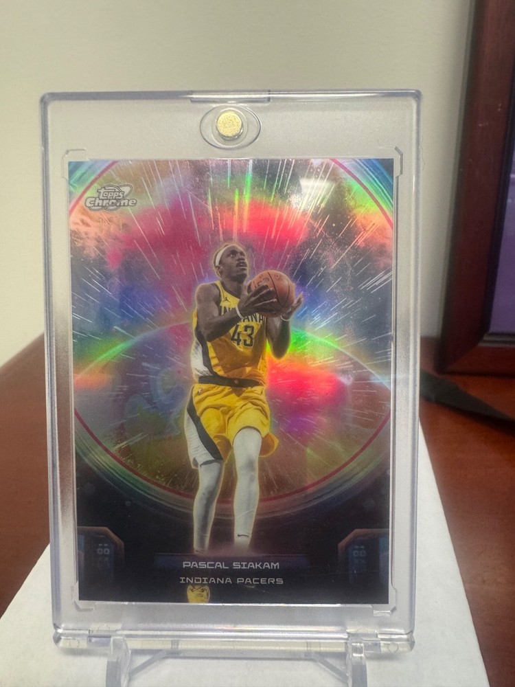 2025 Topps Chrome Cosmic Pascal Siakam SUPERFRACTOR Re-Entry 1/1 – Pacers