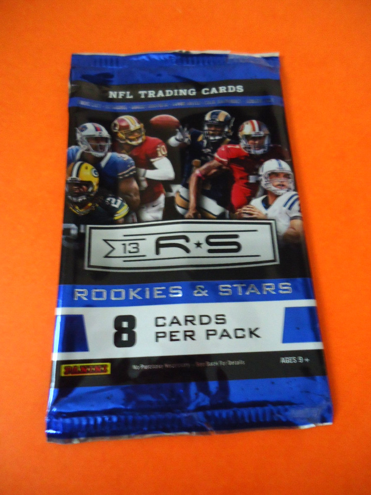 2013 Panini Rookie & Stars Football empty card wrapper – NFL