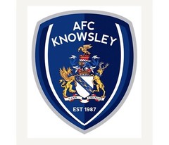 AFC Knowsley Non-League football pin badge