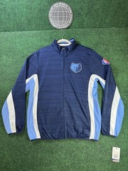 Men&rsquo;s Memphis Grizzlies G-III Sports 75th Anniv Power Forward Track Jacket Sz L