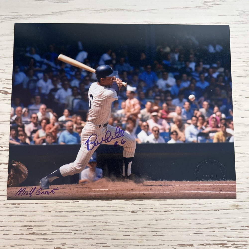 ROY WHITE Signed #6 New York Yankees 8×10 Type ll COLOR Photo Michael Grossbardt