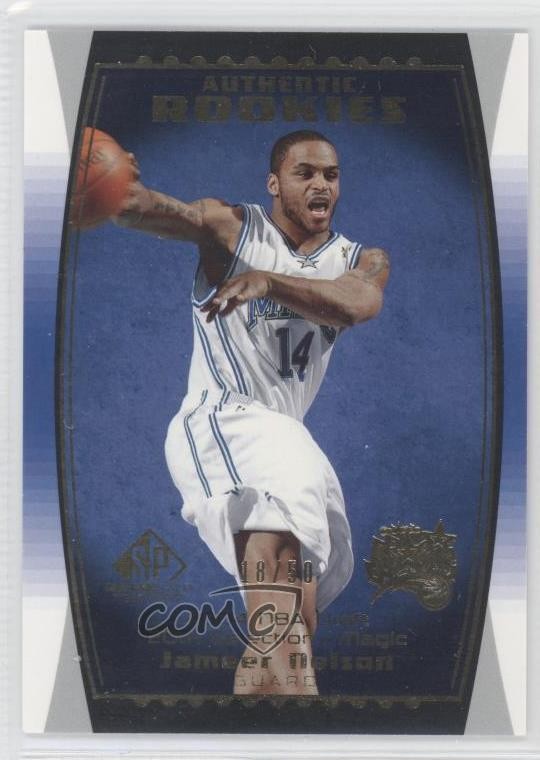 2004-05 SP Game Used Edition Gold 18/50 Jameer Nelson #101 Rookie RC 1d1