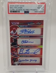 2025 Leaf Vivid – Colorful Quads Brady Ebel, Caden Bodine 2/2