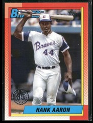 2025 Topps #T90-14 Hank Aaron 1990 Topps Baseball 35th Anniversary (Series One)