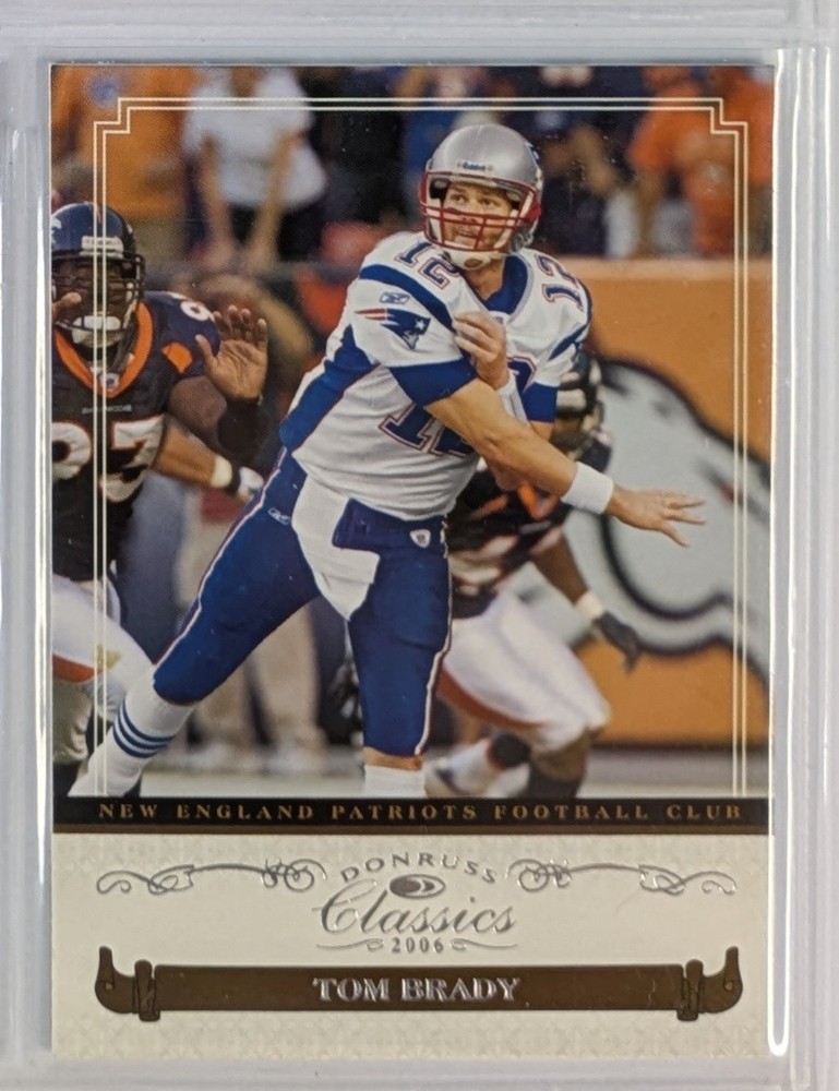 2006 Donruss Classics Tom Brady #62 HOF New England Patriots