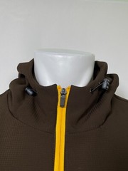 Wyoming Cowboys G-III Brown Full Zip Hooded Jacket Men&rsquo;s LARGE
