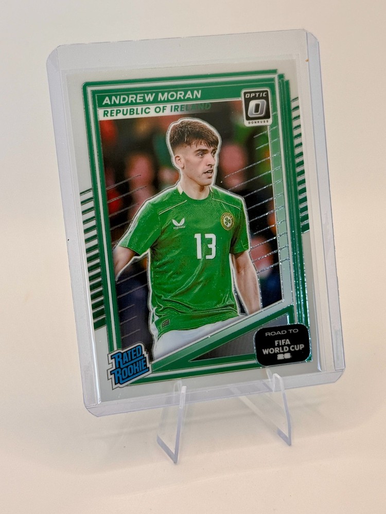 Brennan Johnson Rated Rookie [Optic] #1 2025 Panini Donruss Road to FIFA (RC)
