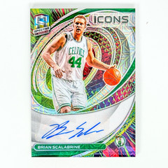White Mamba 2021-22 Panini Spectra Icon Meta Prizm Auto /25 Celtics Goat
