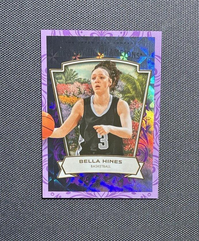 2026 Upper Deck Goodwin Champions Bella Hines Purple Diamonds /99