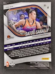 2025 Panini WNBA Prizm SATOU SABALLY Blue Velocity Prizm #4 Phoenix Mercury (B)