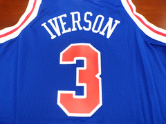 MITCHELL & NESS NBA HWC PHILADELPHIA 76ERS ALLEN IVERSON SWINGMAN JERSEY 2XLB