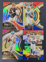 2023 Select Football RED AND BLUE DIE-CUT PRIZMS with Rookies You Pick the Card