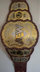 Aew All Elite new championship belt signature series MJF title 2mm brass adult