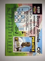 1992 Topps Stadium Club – Barry Bonds #620 Pirates – Future HOF – CLEAN CARD